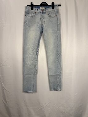 TOPMAN: Stretch Skinny Jeans - Light Wash